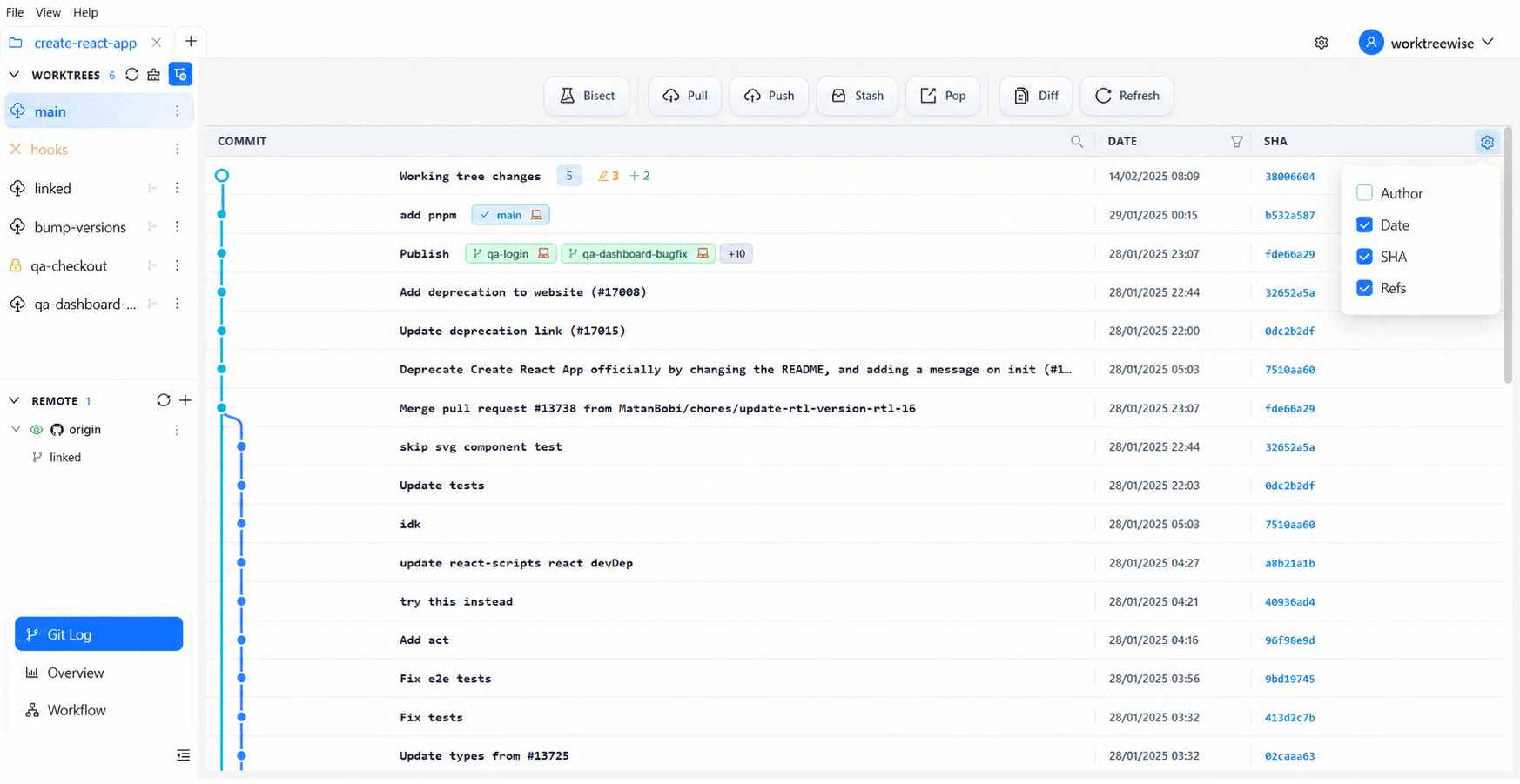 Git Log