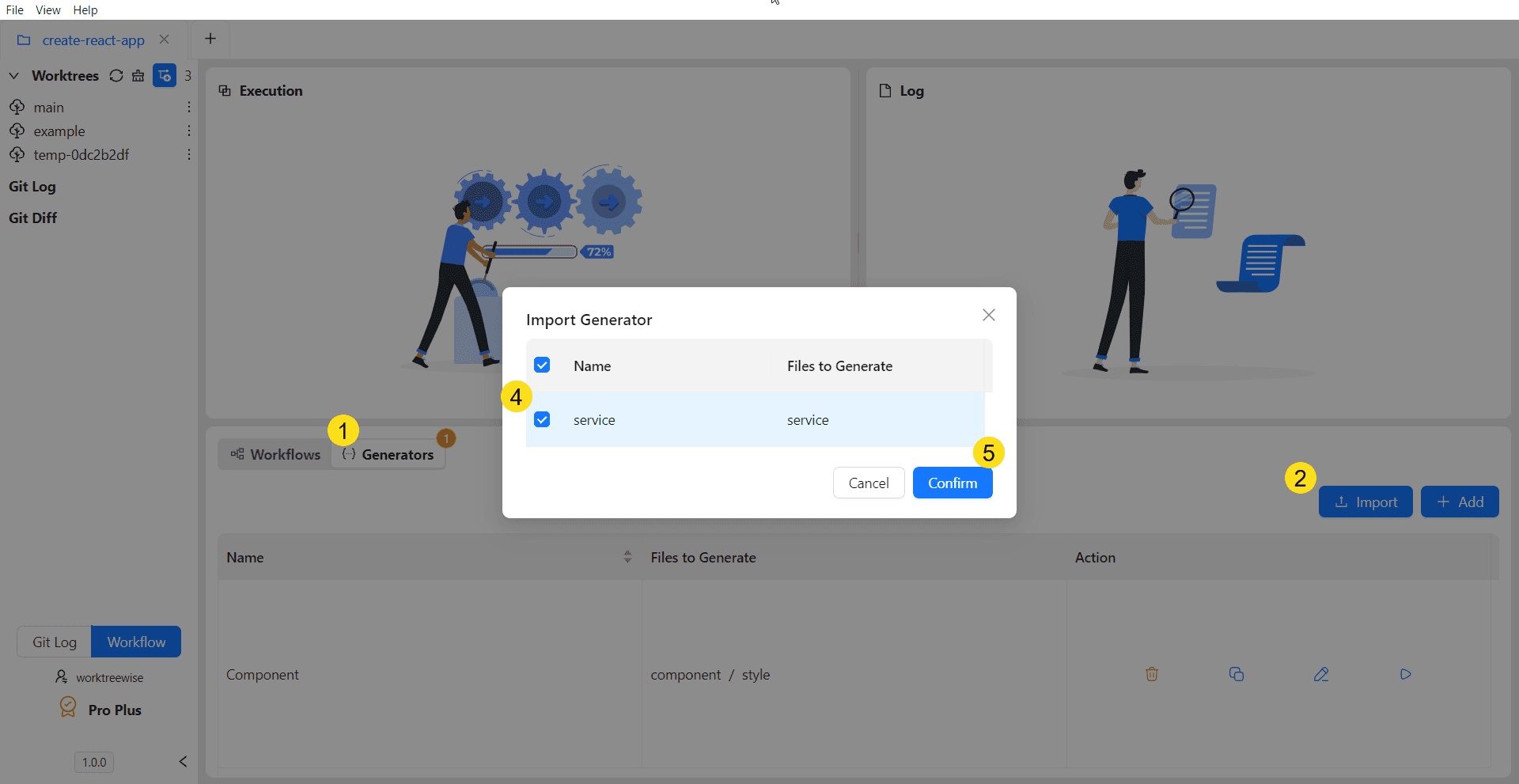 Import Code Generator(s) from another Repository