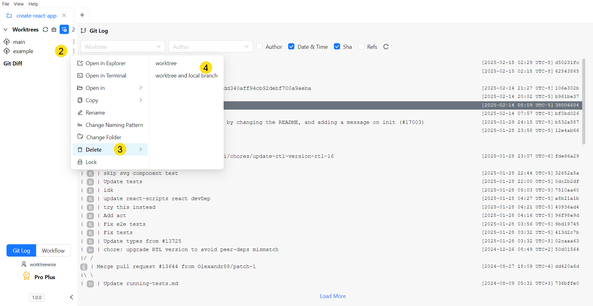 Delete a Git Worktree
